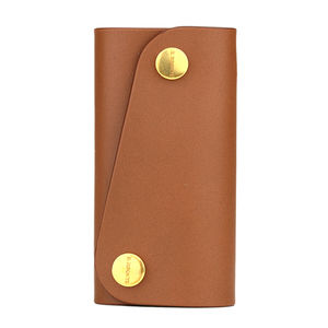 IL BISONTE Titania SKH115 Key Case Brown